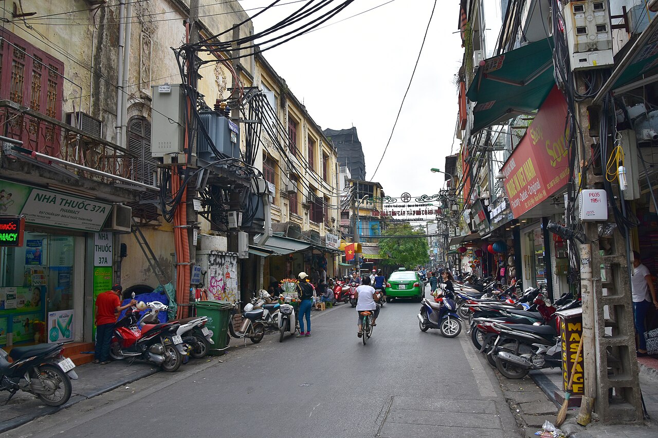 Old Quarter lanes, Hanoi